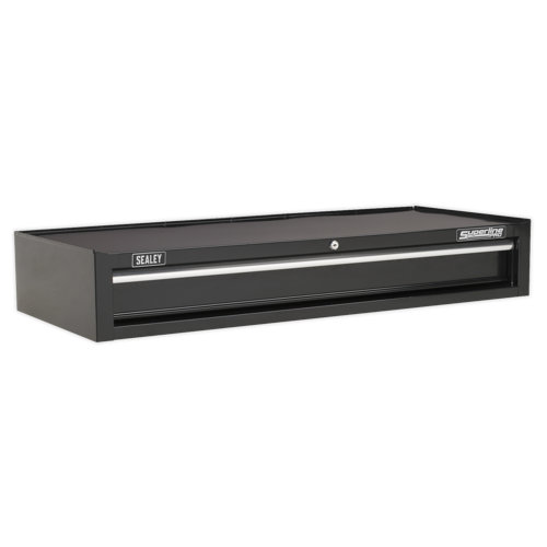 Sealey AP41119B Mid-Box 1 Drawer with Ball Bearing Slides Heavy-Duty- Black