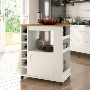 Antique White Kitchen Cart Wayfair