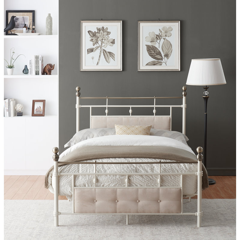Canora Grey Macey Tufted Upholstered Platform Bed | Wayfair