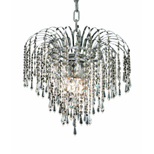 Best Westrem 3-Light Crystal Chandelier By House of Hampton Ceiling Lights Westrem 3-Light Crystal Chandelier By House of Hampton Ceiling Lights