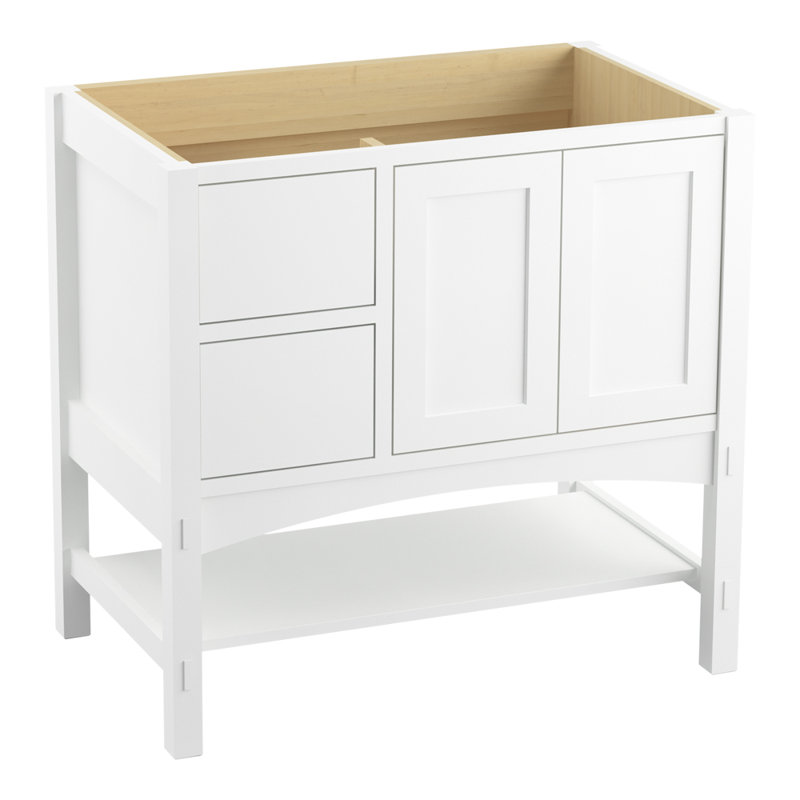 Kohler Marabou 36 Vanity Base Only 2 Doors And 2 Drawers On Left