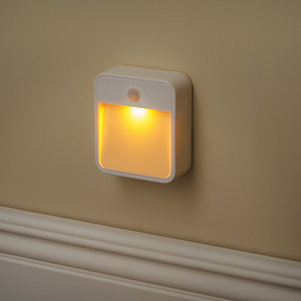 Amber LED Stick Anywhere 20 Lumen Light Easy Wireless Perfect Sleep Areas 