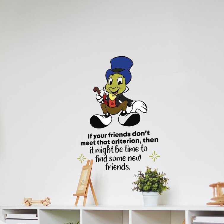 Jiminy Cricket Vinyl Decal for Window Disney