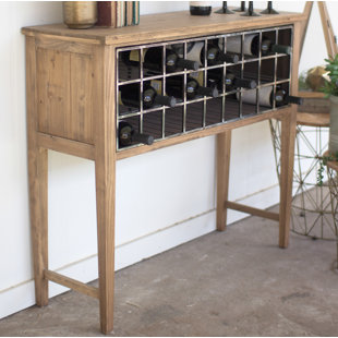 Go to store & view more images Gracie Oaks Ottilie Bar with Wine Storage