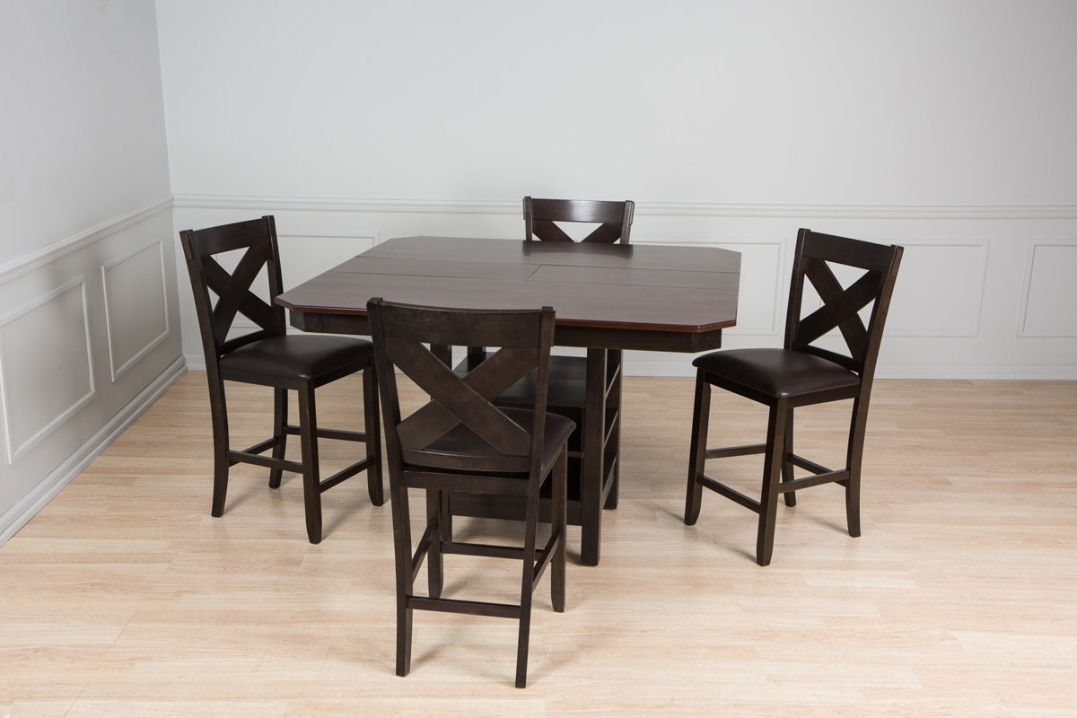 AW Furniture 6 Piece Pub Table Set & Reviews | Wayfair AW Furniture 6 Piece Pub Table Set & Reviews | Wayfair