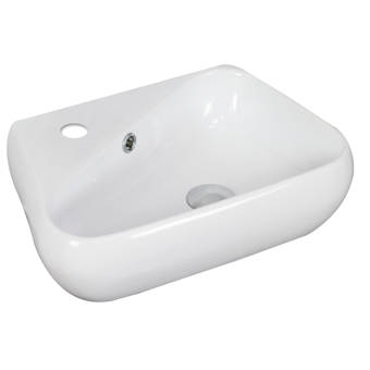 Ronbow Brit Ceramic Circular Vessel Bathroom Sink Wayfair