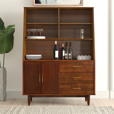 Mercury Row® Metrodora 48.4'' Wide 3 Drawer Sideboard & Reviews | Wayfair