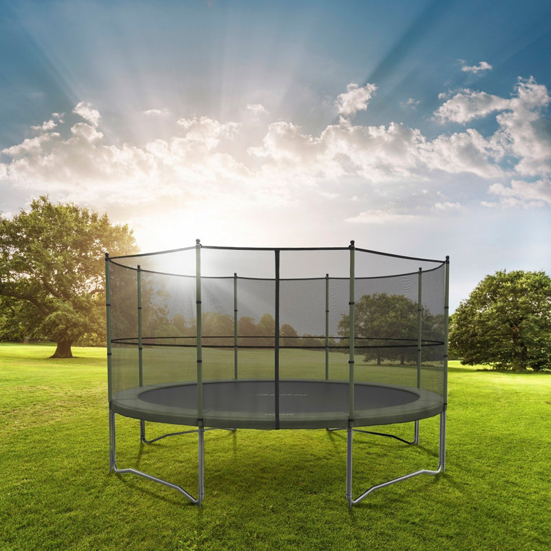 Air 14' Round Trampoline with Enclosure