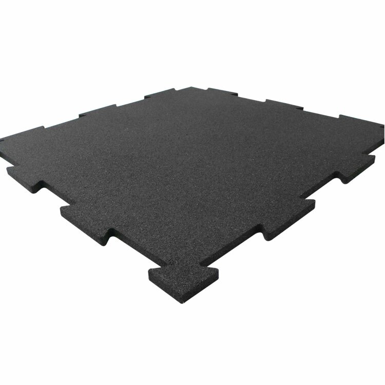 Puzzle Lock Rubber Flooring Mat