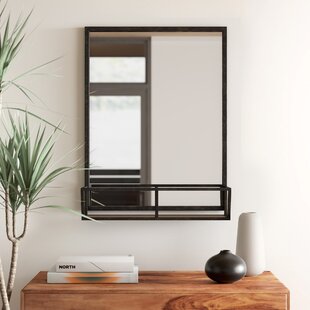 Modern Contemporary Black Metal Framed Mirror Allmodern