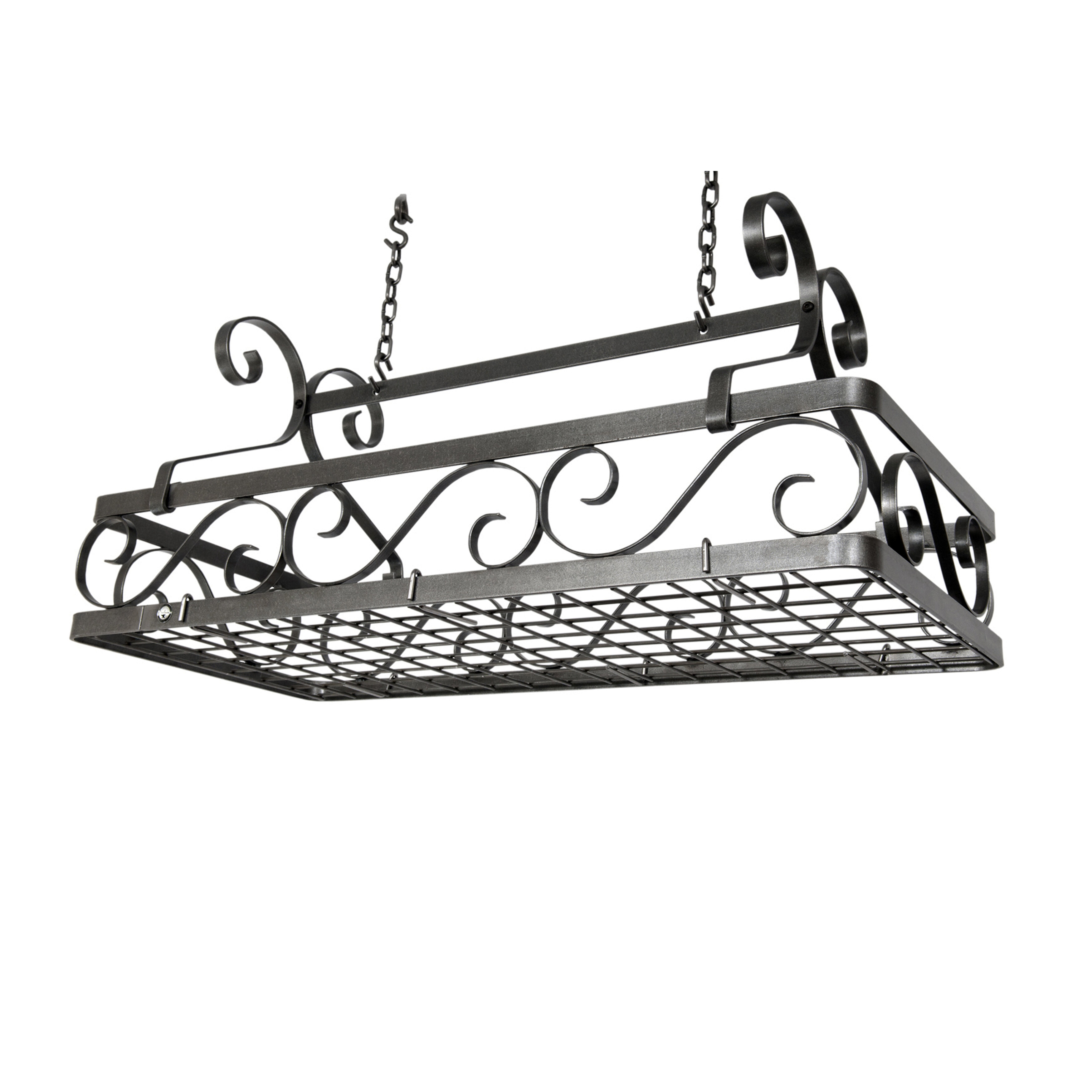 Enclume Decor Handcrafted Hanging Pot Rack Reviews Wayfair Ca