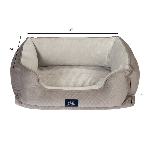 serta orthopedic cuddler dog & cat bed