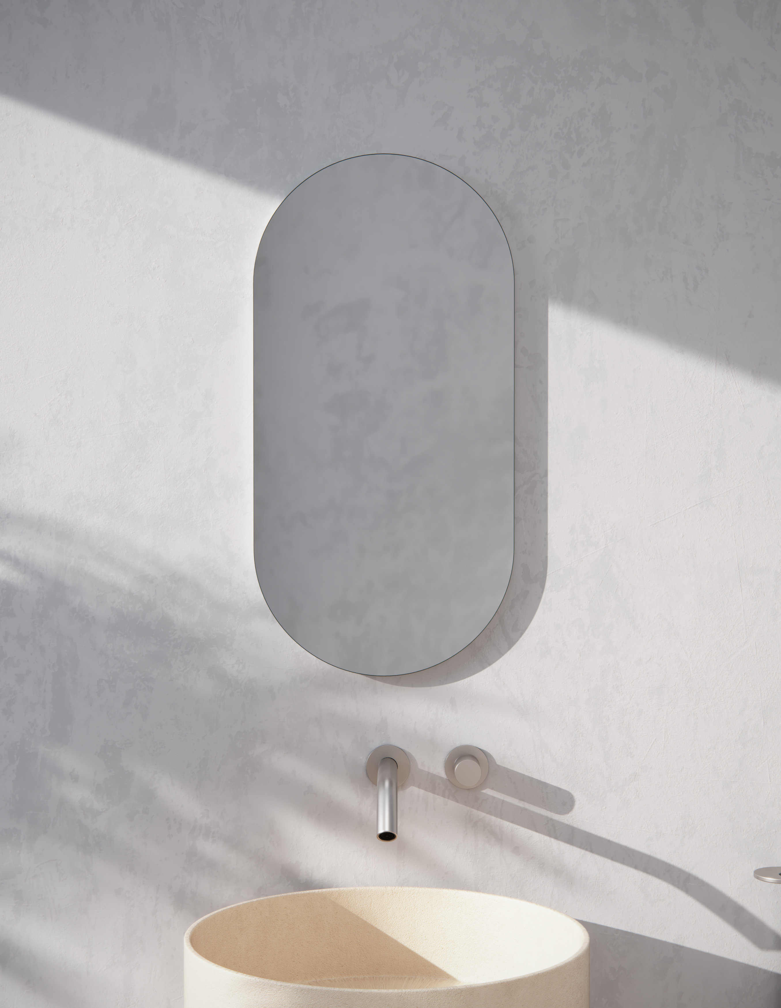 Recessed Medicine Cabinet With Glass Shelves