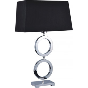 Stainless Steel Table Lamps You Ll Love Wayfair Clower Stainless Steel 27 Linen Shade Table Lamp