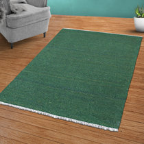 4x6 Ft Traditional Hand woven Kilim Block Printed Yoga Mat Carpet Floor Area Rug 
