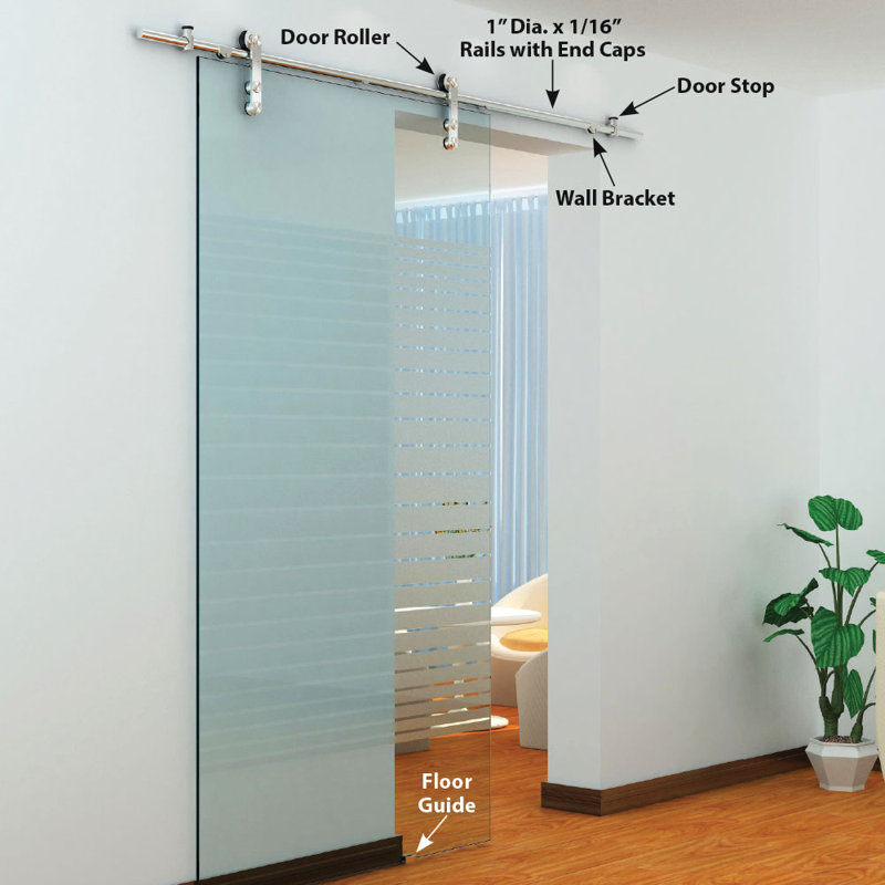 American Pro Decor Stainless Steel Decorative Sliding Standard