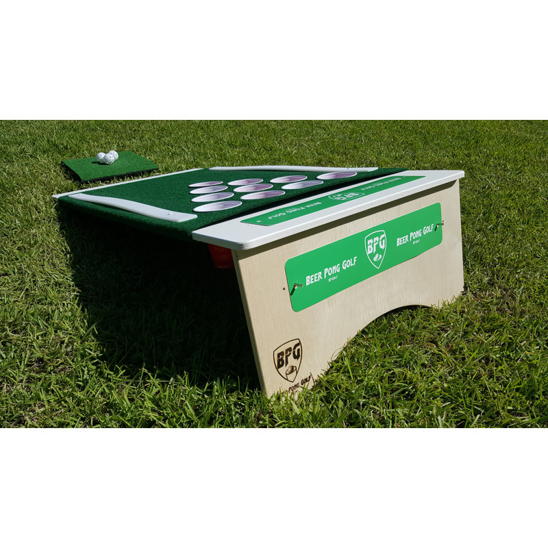 Beer Pong Golf 2 X 4 The Original Solid Wood Cornhole Board