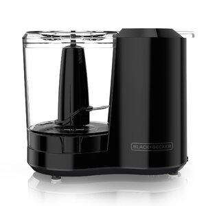 3-Cup One-Touch Electric Chopper with Lid