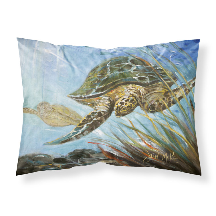 sea turtle pillow case