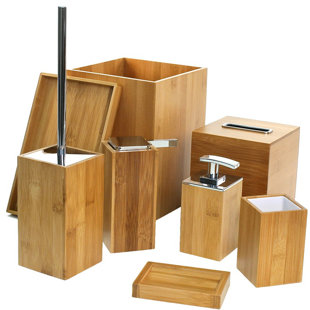 Go to store & view more images Gedy by Nameeks Potus 8-Piece Bathroom Accessory Set