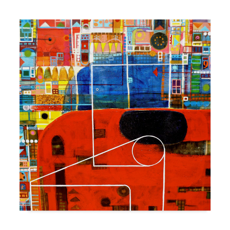 Trademark Art Sum Of Many Things Acrylic Painting Print On