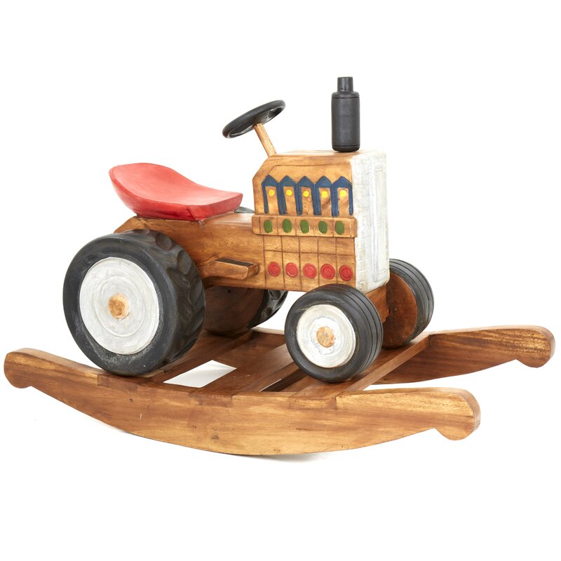 tractor rocking horse