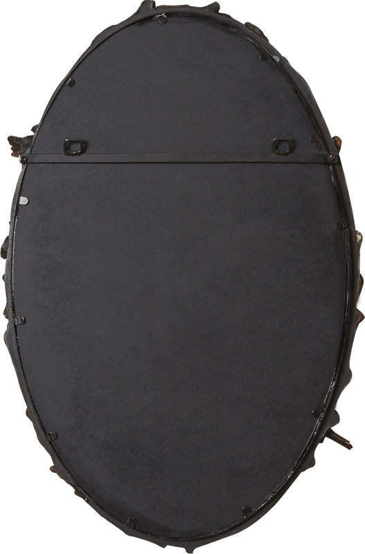 Eliana Oval Mirror in Antique Gold Leaf & Reviews Joss & Main