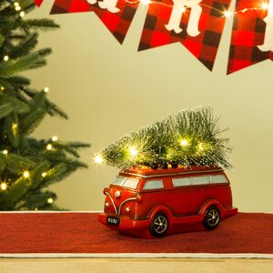 Lighted Truck Table Decor