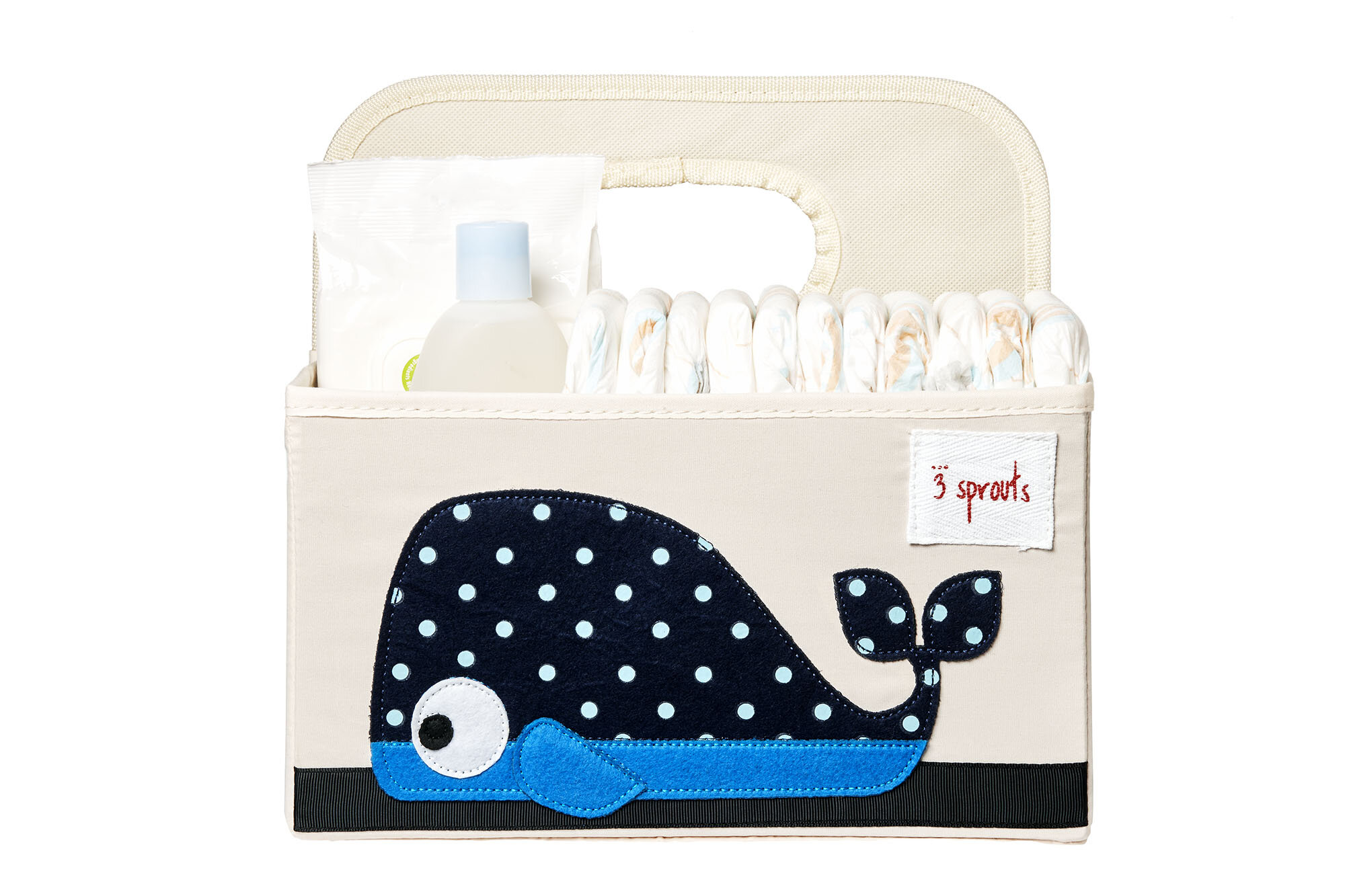 3 Sprouts Whale Crib Diaper Stacker & Reviews | Wayfair
