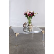 Acrylic Square Coffee Tables You Ll Love In 2021 Wayfair