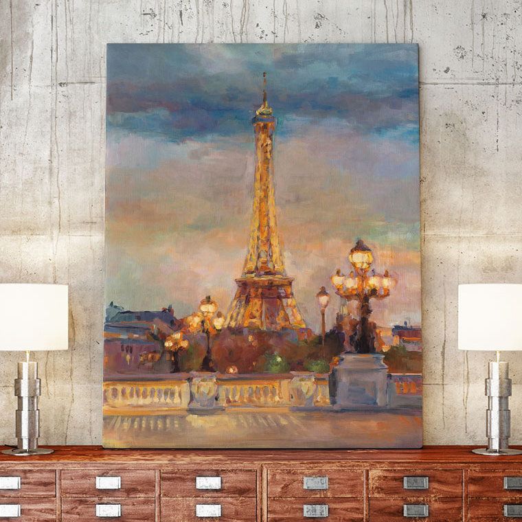 Winston Porter The Beginning Of Evening Acrylic Painting Print