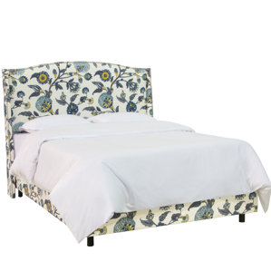 Haines Upholstered Panel Bed by Red Barrel Studio