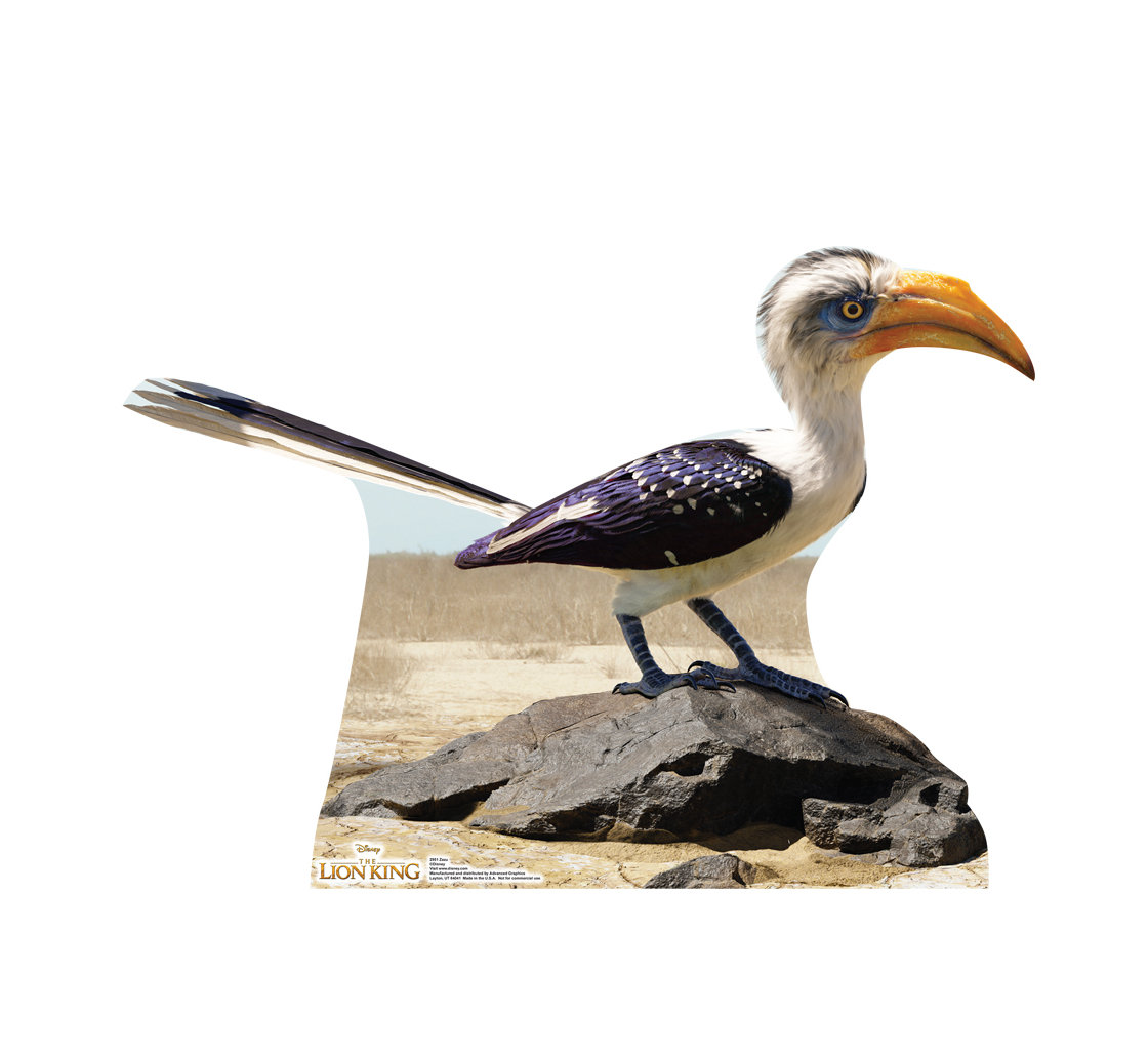 Advanced Graphics Zazu Disney's the Lion King Live Action Cardboard
