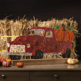 Vintage Red Truck Decor Wayfair