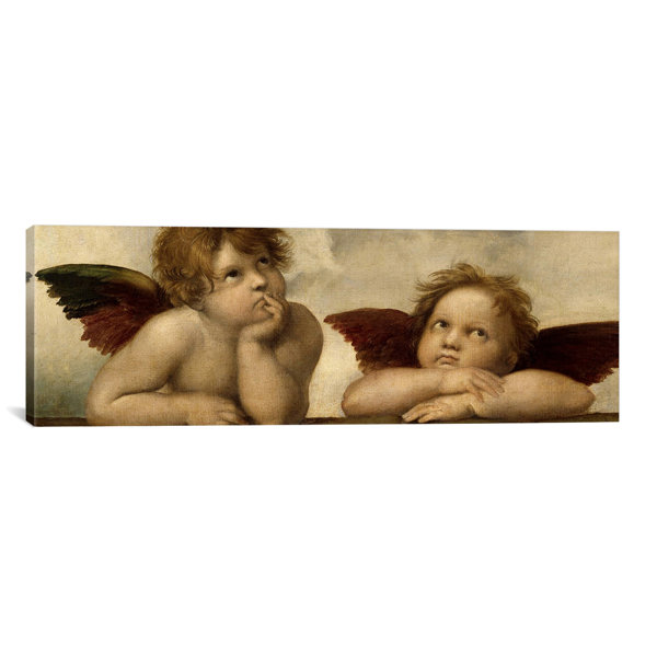 Icanvas The Two Angels By Raphael Painting Print On Canvas