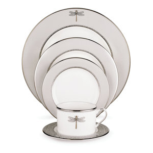June Lane Bone China 5 Piece Place Setting, Service for 1