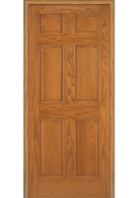 Verona Home Design Paneled Manufactured Wood Unfinished 6 Panel