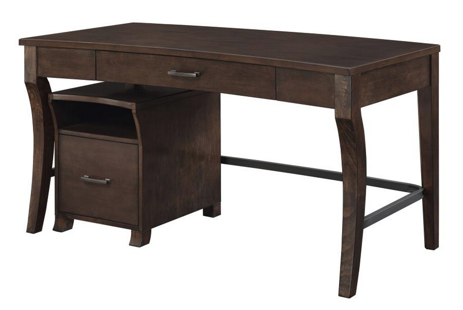 Darby Home Co Asuncion Solid Wood Writing Desk Wayfair