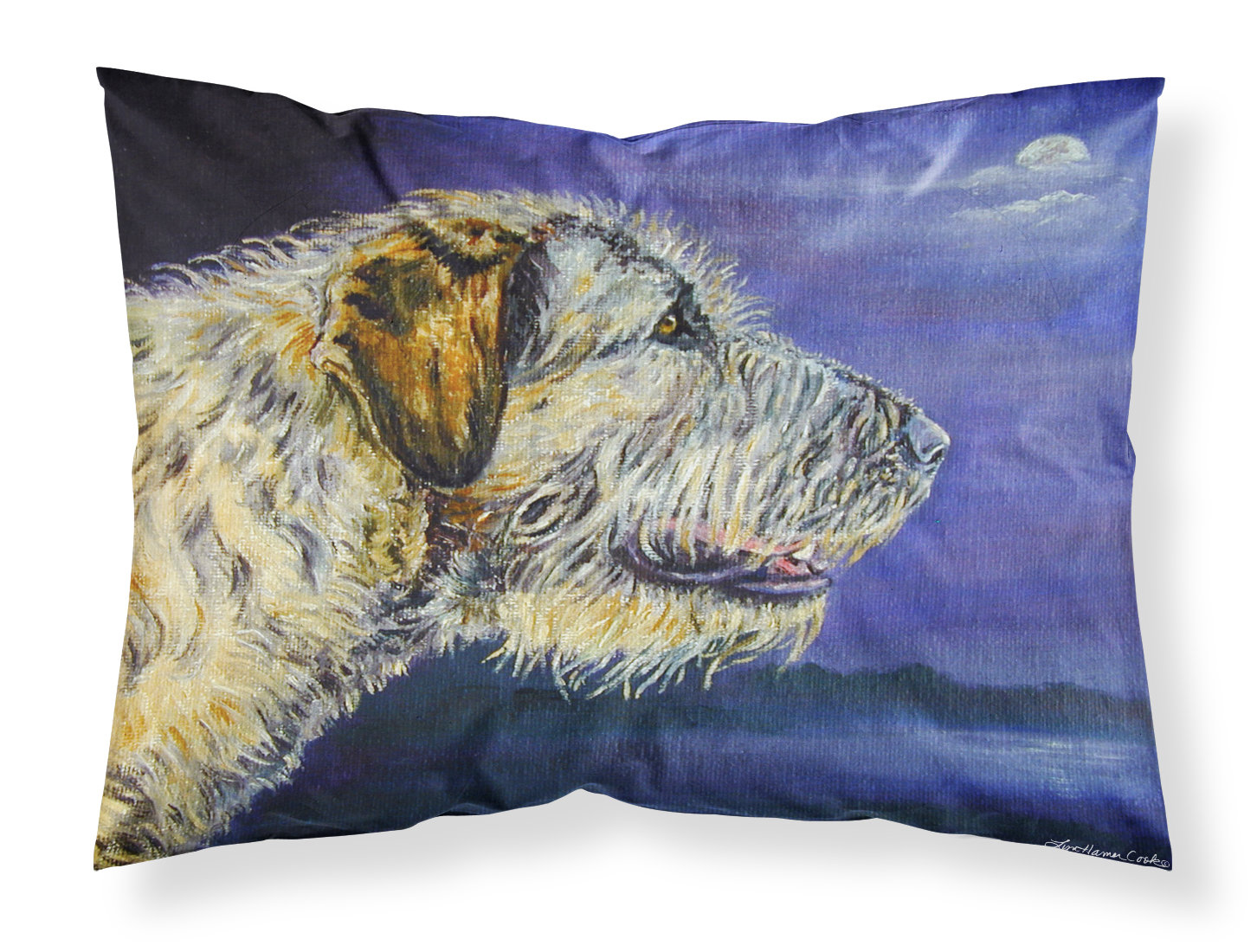 Winston Porter Don Irish Wolfhound Looking Pillowcase Wayfair Winston Porter Don Irish Wolfhound
