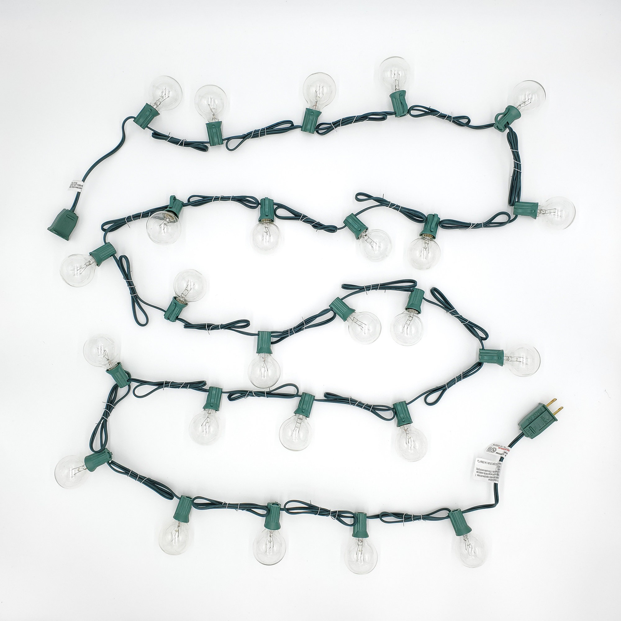 The Party Aisle™ Electric String Lights with 25 Globe Bulbs Wayfair