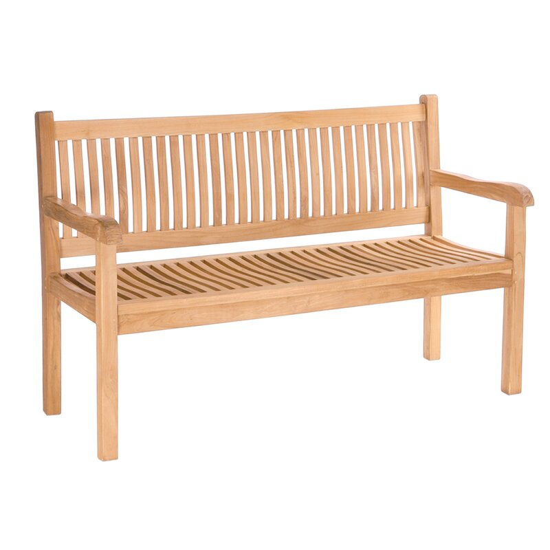 Darby Home Co Quinlan Teak Garden Bench | Wayfair