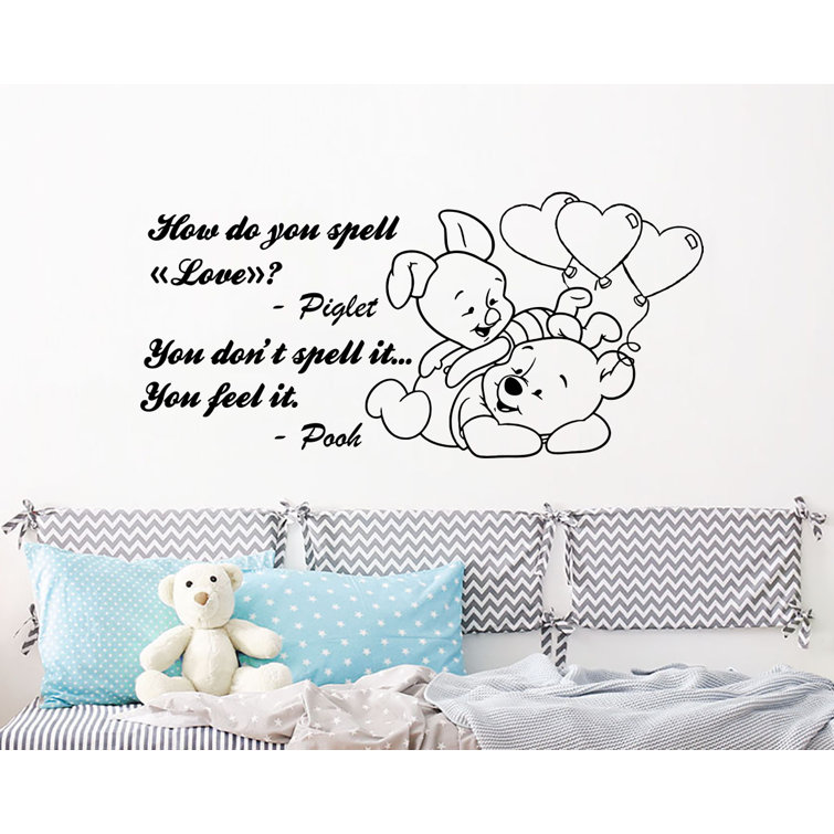 Winnie the Pooh Wall Decal Quote Vinyl Sticker Nursery Baby Room Decor ZX208 Winnie the Pooh Wall Decal Quote Vinyl Sticker Nursery Baby Room Decor ZX208