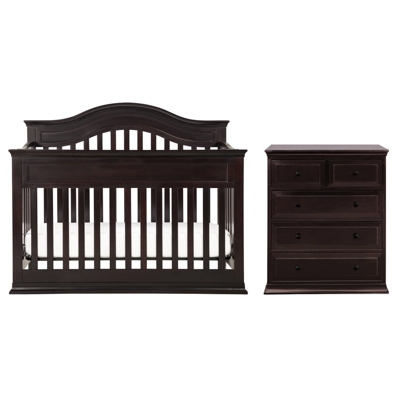 Davinci Brook 4 In 1 Convertible 2 Piece Crib Set Reviews Wayfair