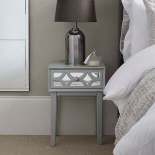 Light Gray Nightstand Wayfair