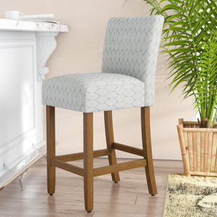 Thorndale Textured 30 Bar Stool by Rosecliff Heights