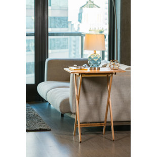 Folding Snack Table Set | Wayfair Folding Snack Table Set | Wayfair