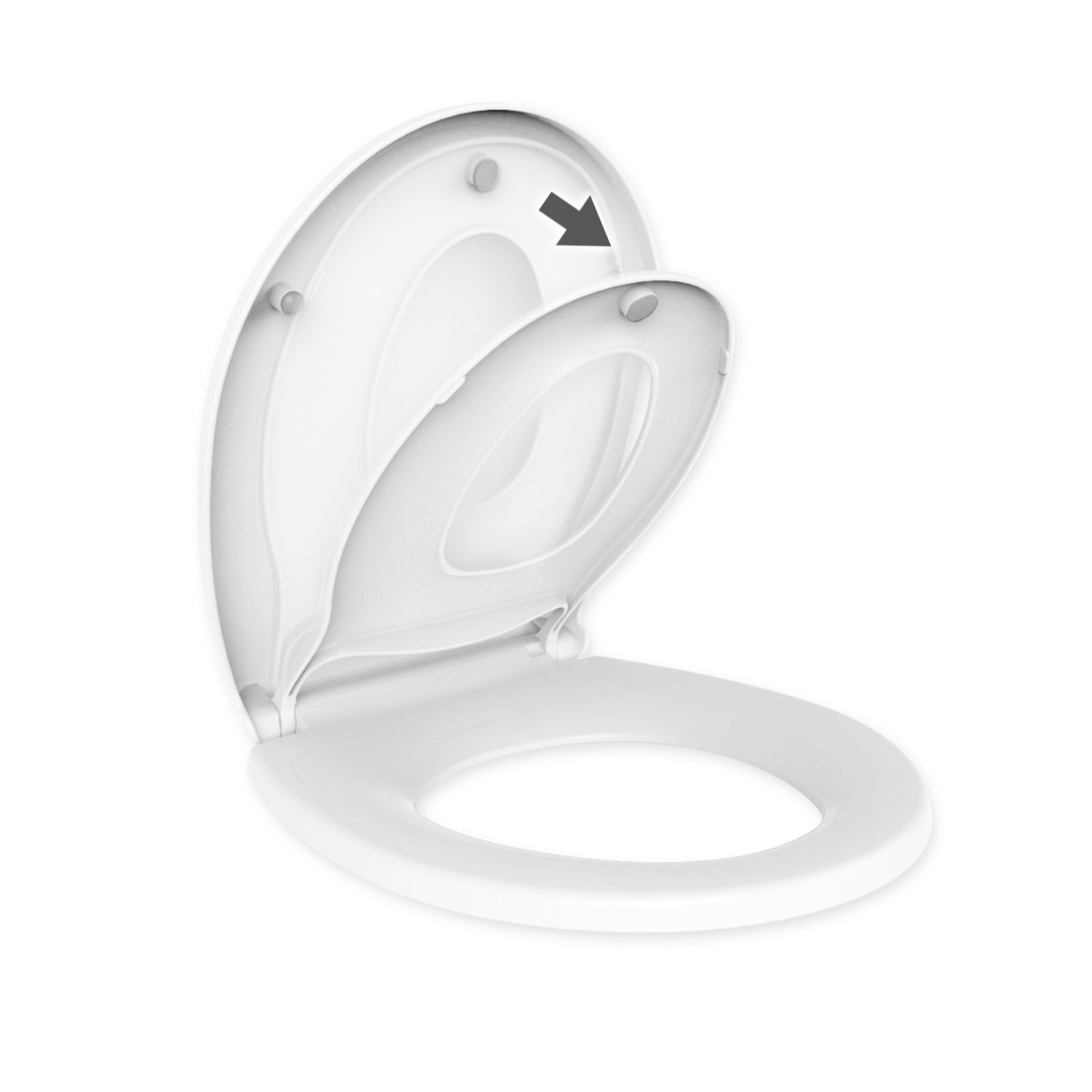 R&T Round Toilet Seat for Potty Training Wayfair