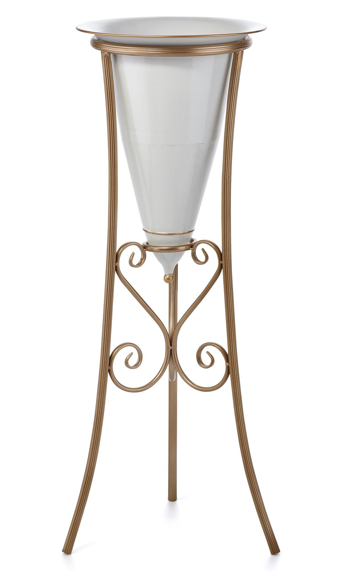 wayfair standing planter on Fleur De Lis Living Maumee Metal Hanging Planter Wayfair