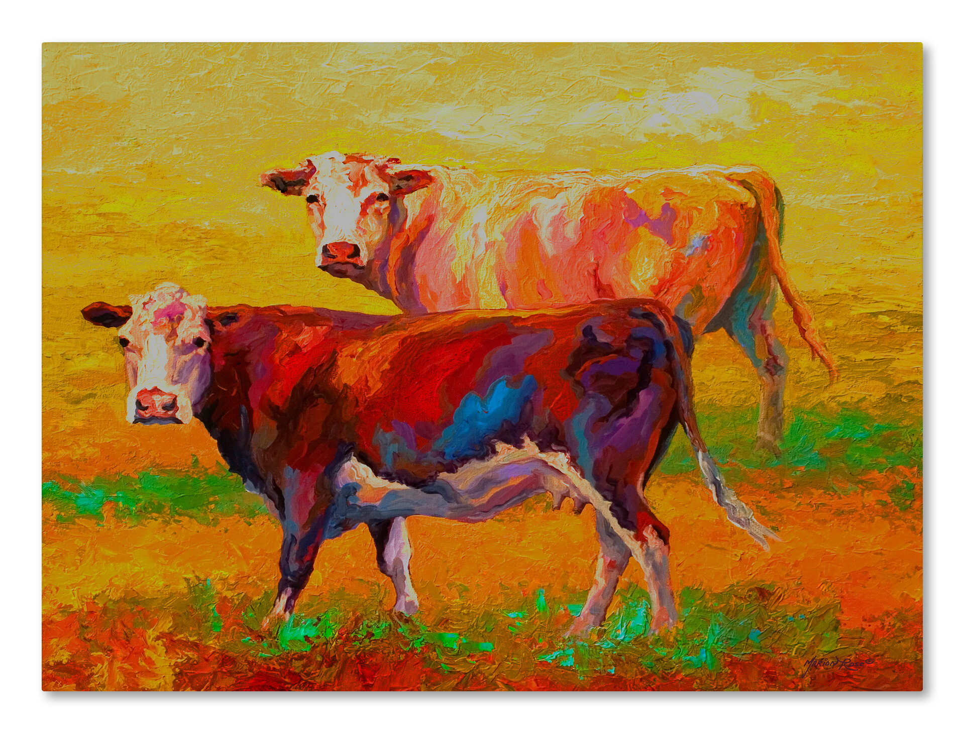 Коровы в живописи