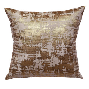 Metallic Gold Pillow Cover Wayfair